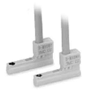 D-M9NWV/M9PWV/M9BWV-588, Электронный датчик положения с 2-х цветной индикацией, прямого монтажа, вертикальный кабельный ввод, ATEX категория 3