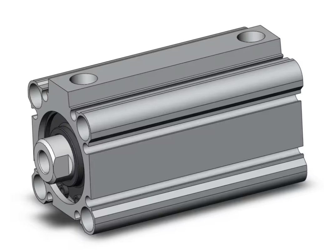 Компактный цилиндр SMC CDQ2B32-50DCZ, CQ2-Z